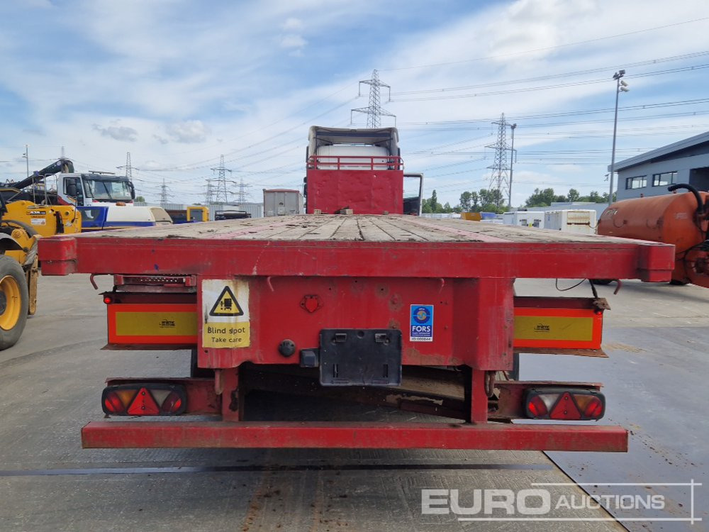 2008 SDC Trailers Tri Axle Extendable Flatbed Trailer - Semi-reboque plataforma/ Caixa aberta: foto 4 2008 SDC Trailers Tri Axle Extendable Flatbed Trailer - Semi-reboque plataforma/ Caixa aberta: foto 4