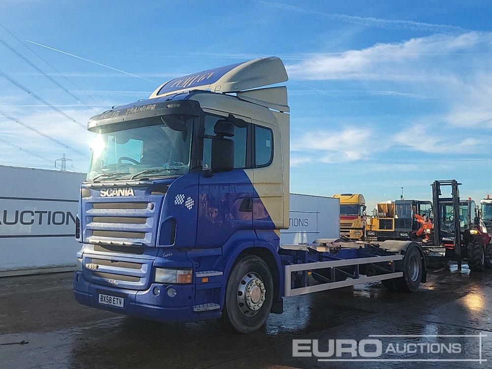 2008 Scania R310 - Camião chassi: foto 1 2008 Scania R310 - Camião chassi: foto 1