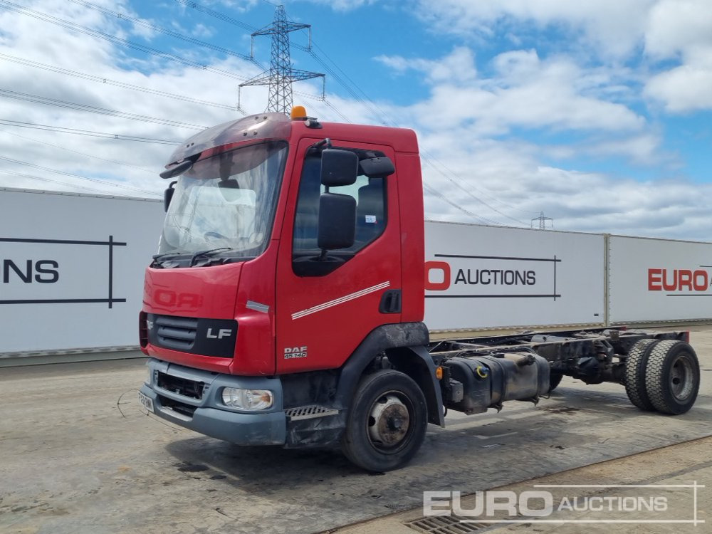 2009 DAF LF45.140 - Camião chassi: foto 1 2009 DAF LF45.140 - Camião chassi: foto 1