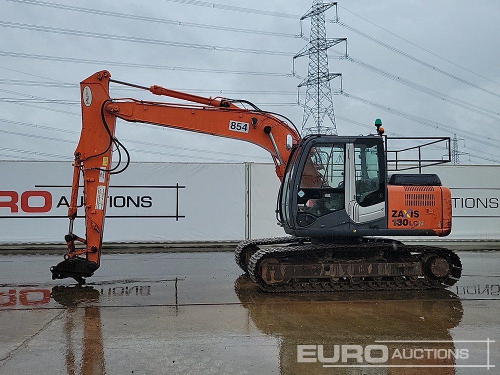 2010 Hitachi ZX130 LCN-3 - Escavadora de rastos: foto 2 2010 Hitachi ZX130 LCN-3 - Escavadora de rastos: foto 2