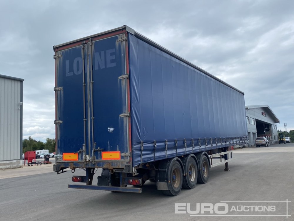 2010 Lawrence David SDC 45' Tri Axle Curtainsider Trailer - Semi-reboque de lona: foto 5 2010 Lawrence David SDC 45' Tri Axle Curtainsider Trailer - Semi-reboque de lona: foto 5
