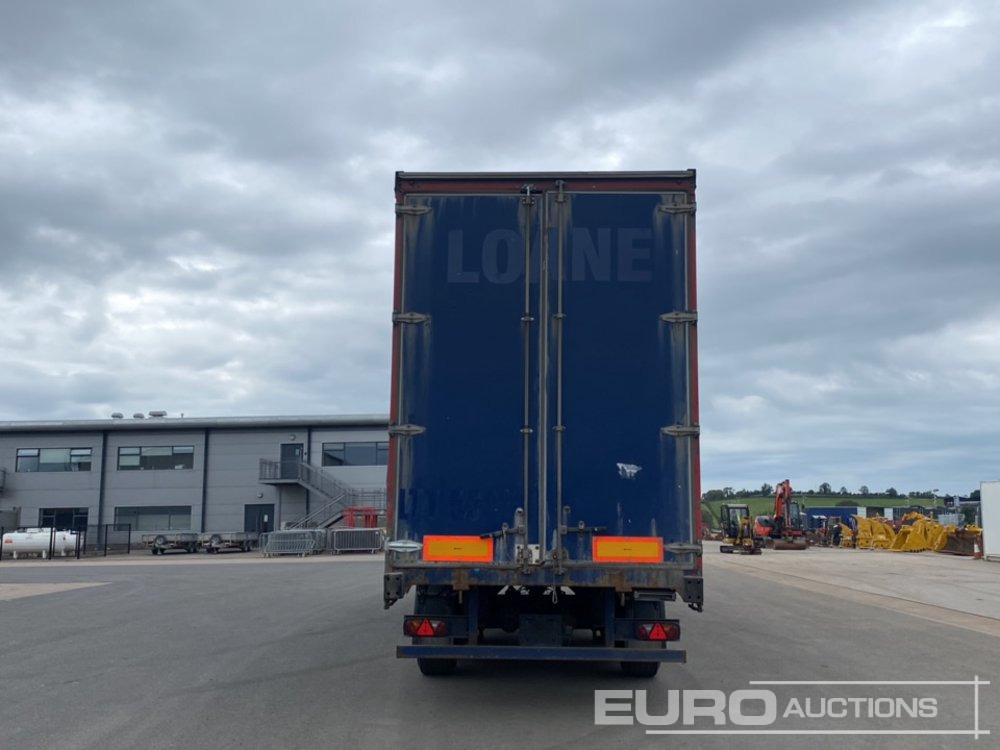 2010 Lawrence David SDC 45' Tri Axle Curtainsider Trailer - Semi-reboque de lona: foto 4 2010 Lawrence David SDC 45' Tri Axle Curtainsider Trailer - Semi-reboque de lona: foto 4