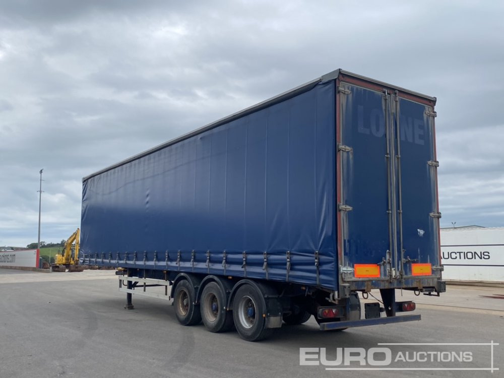 2010 Lawrence David SDC 45' Tri Axle Curtainsider Trailer - Semi-reboque de lona: foto 3 2010 Lawrence David SDC 45' Tri Axle Curtainsider Trailer - Semi-reboque de lona: foto 3