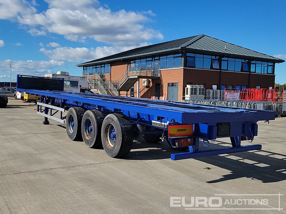 2010 SDC Tri Axle Flat Bed Trailer - Semi-reboque plataforma/ Caixa aberta: foto 3 2010 SDC Tri Axle Flat Bed Trailer - Semi-reboque plataforma/ Caixa aberta: foto 3
