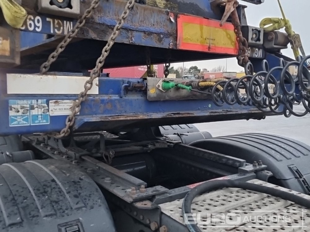 Semi-reboque chassi 2010 SDC Tri Axle Skeletal Tailer (5 of): foto 24