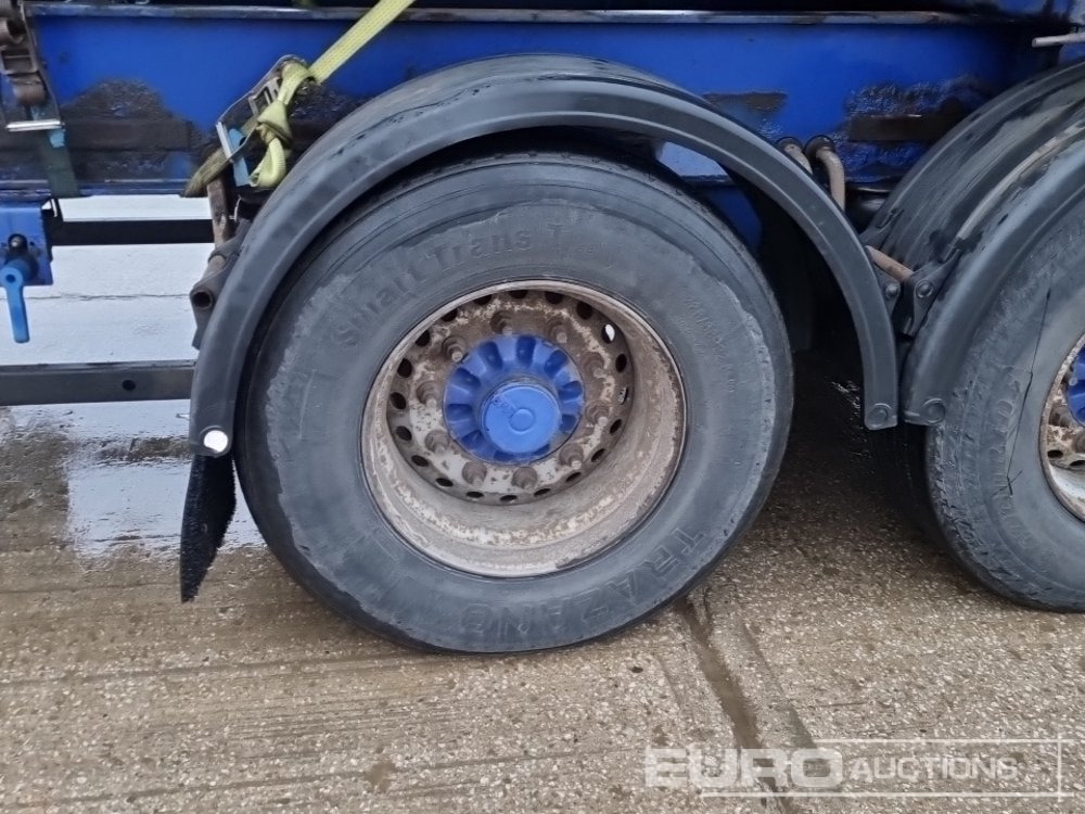 Semi-reboque chassi 2010 SDC Tri Axle Skeletal Tailer (5 of): foto 12