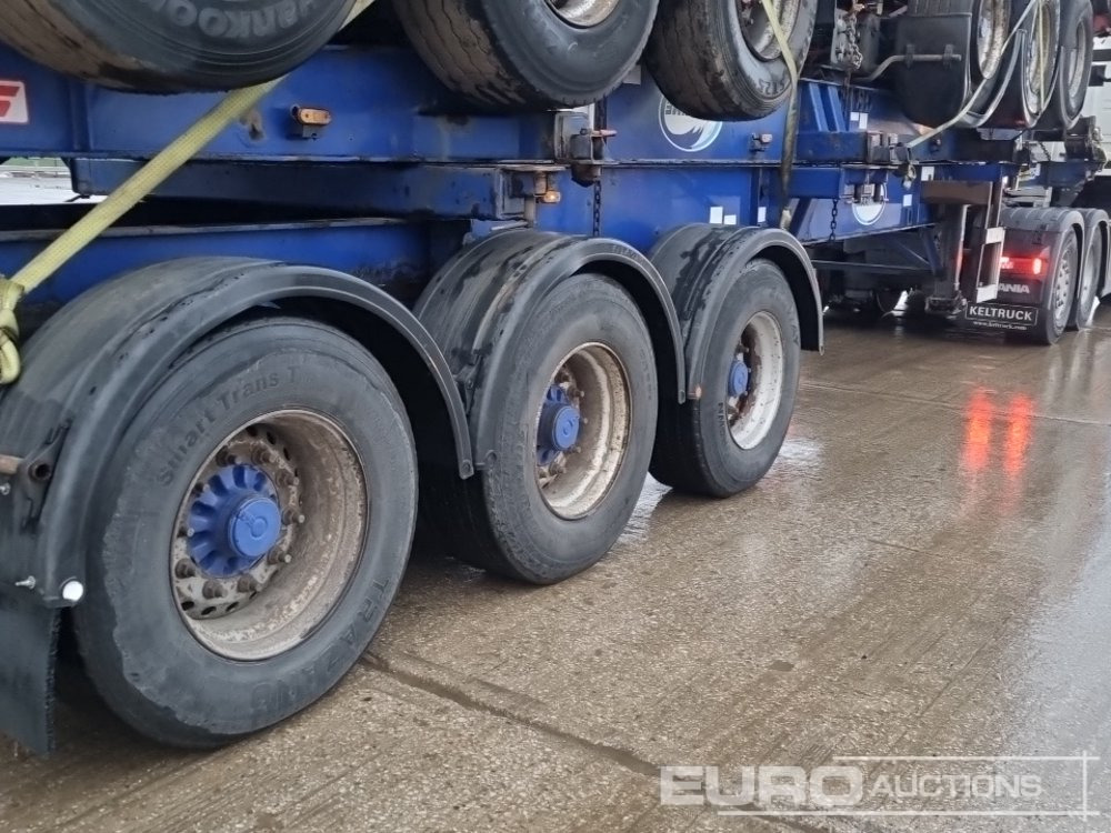 Semi-reboque chassi 2010 SDC Tri Axle Skeletal Tailer (5 of): foto 19