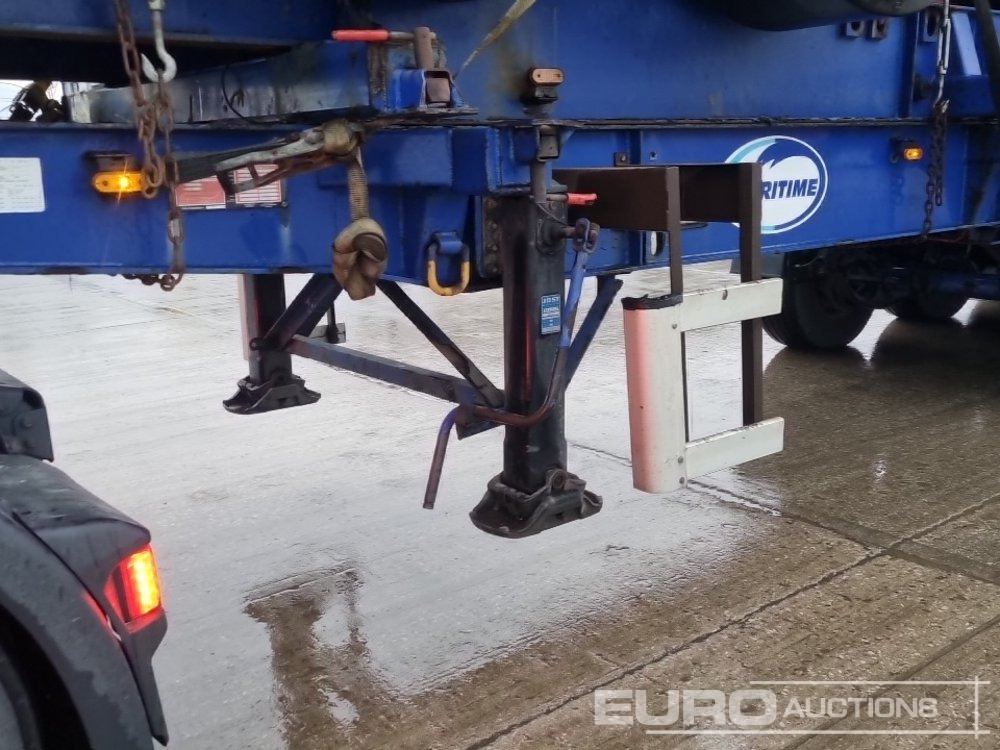 Semi-reboque chassi 2010 SDC Tri Axle Skeletal Tailer (5 of): foto 28