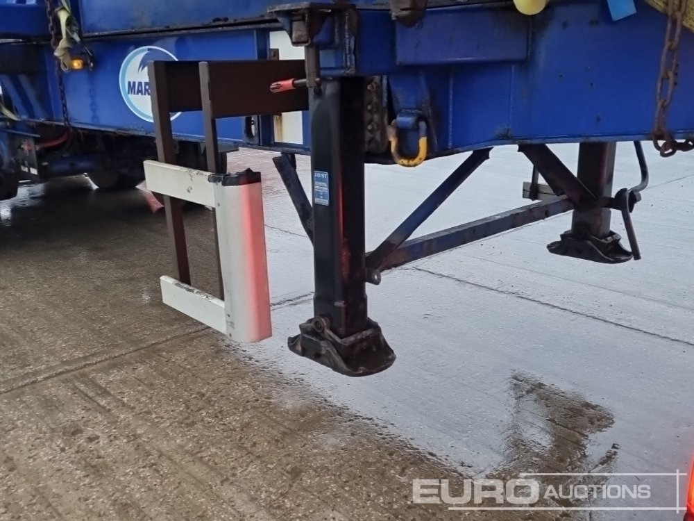 Semi-reboque chassi 2010 SDC Tri Axle Skeletal Tailer (5 of): foto 21