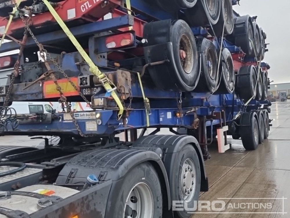 Semi-reboque chassi 2010 SDC Tri Axle Skeletal Tailer (5 of): foto 29