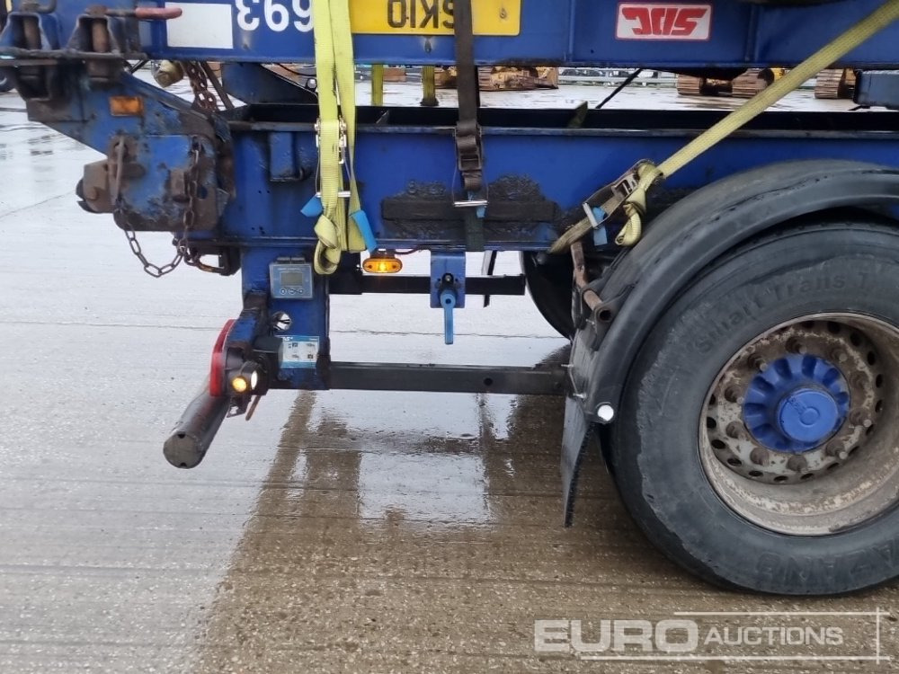 Semi-reboque chassi 2010 SDC Tri Axle Skeletal Tailer (5 of): foto 16