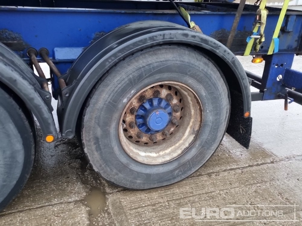 Semi-reboque chassi 2010 SDC Tri Axle Skeletal Tailer (5 of): foto 11