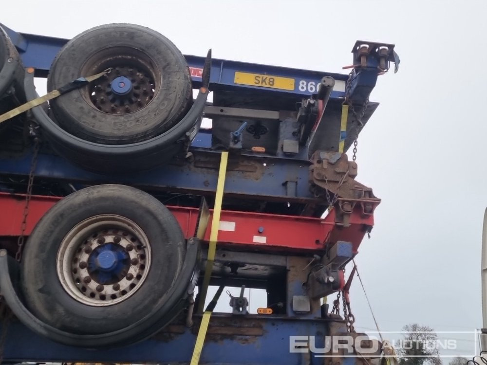 Semi-reboque chassi 2010 SDC Tri Axle Skeletal Tailer (5 of): foto 42