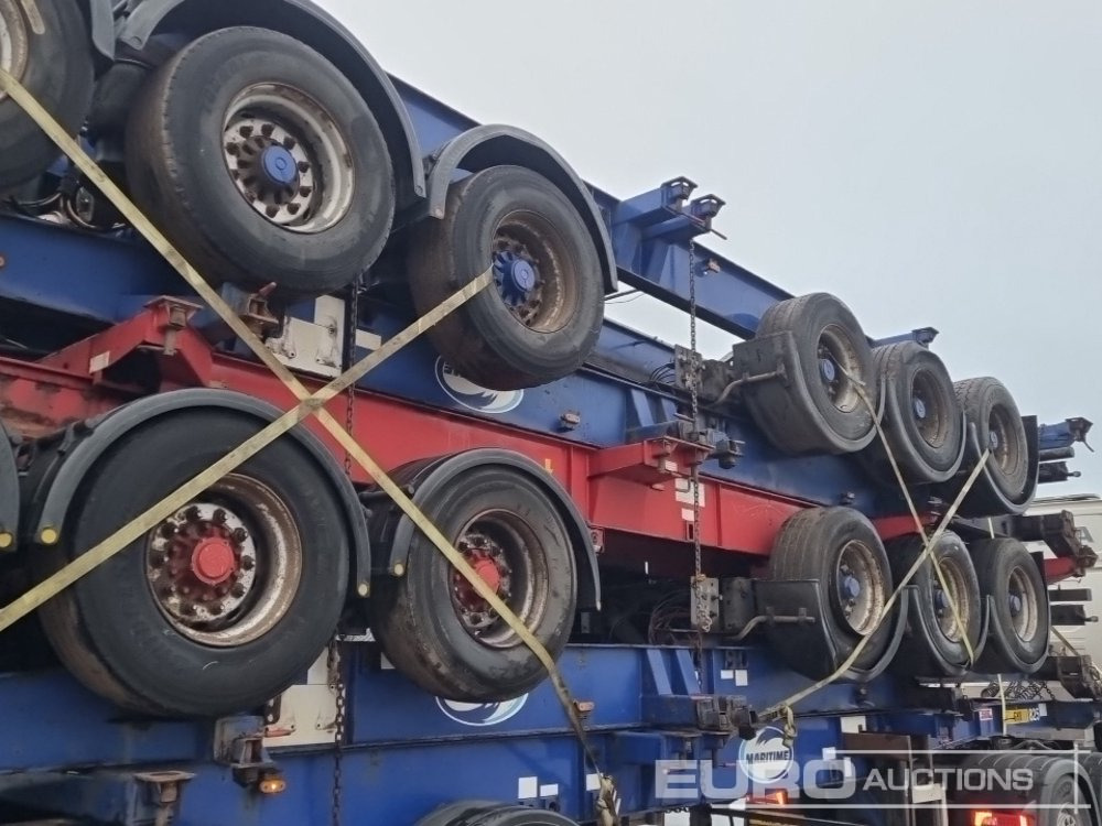 Semi-reboque chassi 2010 SDC Tri Axle Skeletal Tailer (5 of): foto 40