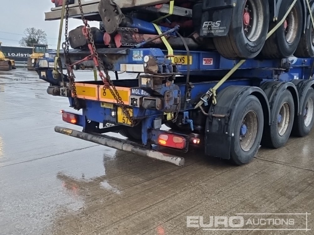 Semi-reboque chassi 2010 SDC Tri Axle Skeletal Tailer (5 of): foto 15