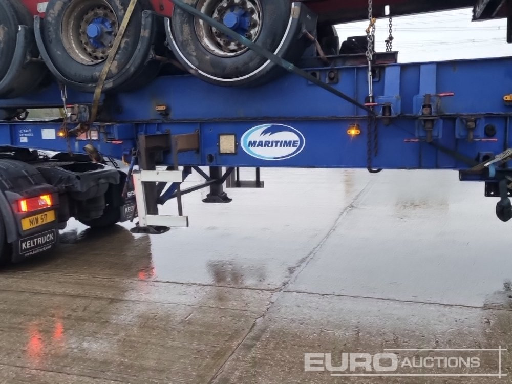 Semi-reboque chassi 2010 SDC Tri Axle Skeletal Tailer (5 of): foto 27