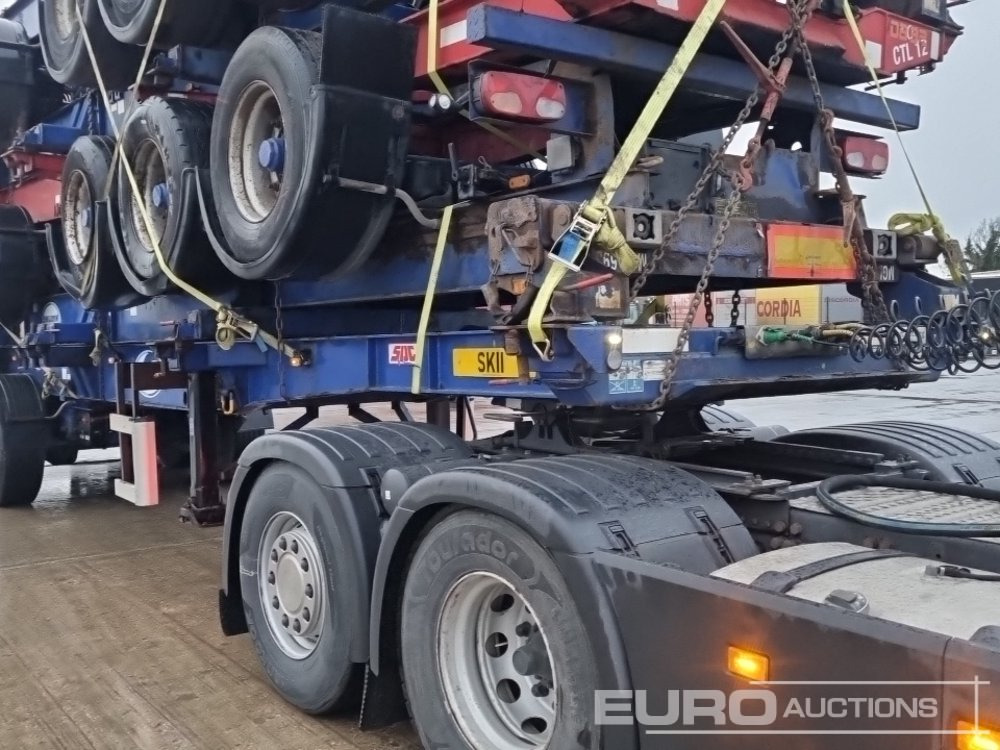 Semi-reboque chassi 2010 SDC Tri Axle Skeletal Tailer (5 of): foto 23