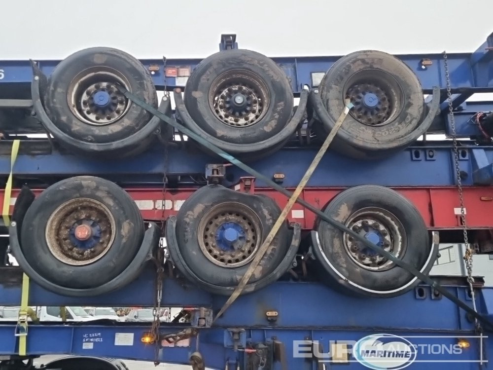 Semi-reboque chassi 2010 SDC Tri Axle Skeletal Tailer (5 of): foto 35