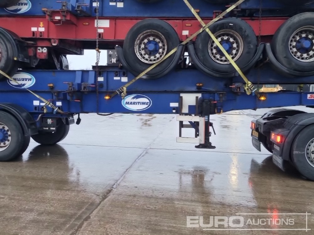 Semi-reboque chassi 2010 SDC Tri Axle Skeletal Tailer (5 of): foto 20