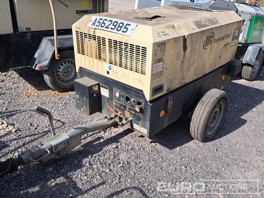 2011 Doosan 7/26E Single Axle Diesel Compressor/Generator, Yanmar Engine - Compressor de ar: foto 1 2011 Doosan 7/26E Single Axle Diesel Compressor/Generator, Yanmar Engine - Compressor de ar: foto 1