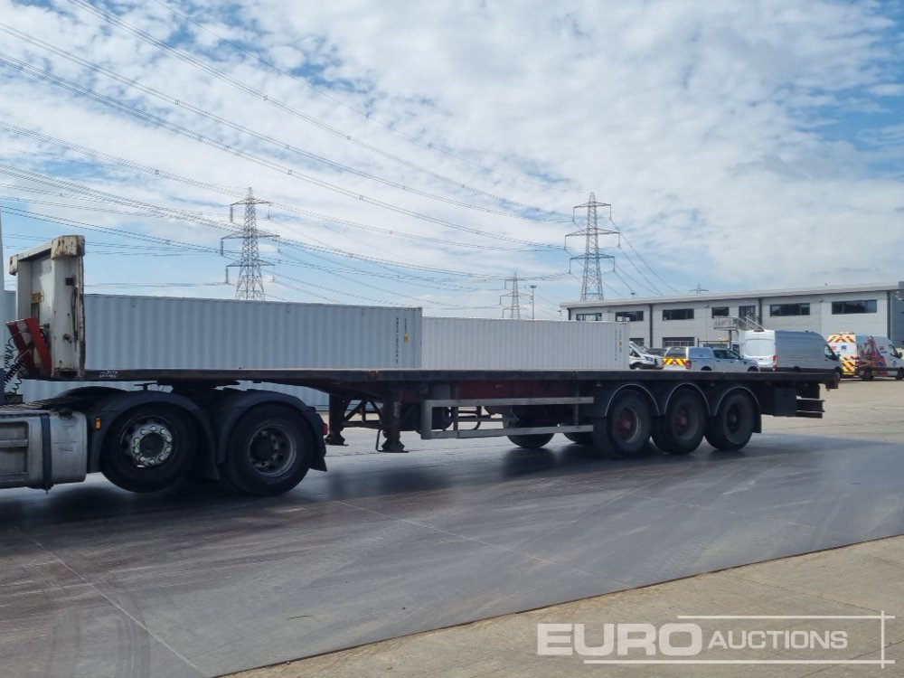 2011 SDC Trailers Tri Axle Flatbed Trailer - Semi-reboque plataforma/ Caixa aberta: foto 1 2011 SDC Trailers Tri Axle Flatbed Trailer - Semi-reboque plataforma/ Caixa aberta: foto 1