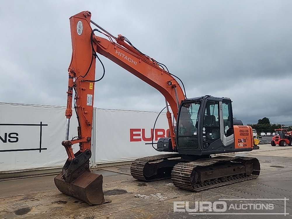 2013 Hitachi ZX130 LCN-3 - Escavadora de rastos: foto 1 2013 Hitachi ZX130 LCN-3 - Escavadora de rastos: foto 1