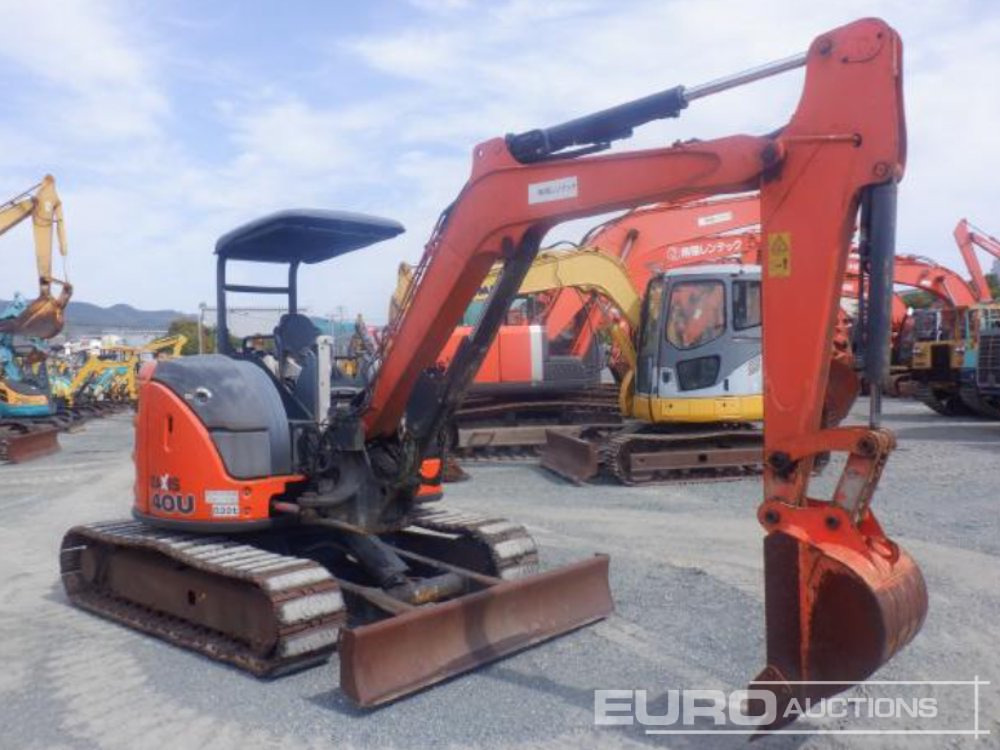 Mini escavadeira 2013 Hitachi ZX40U-5A: foto 10