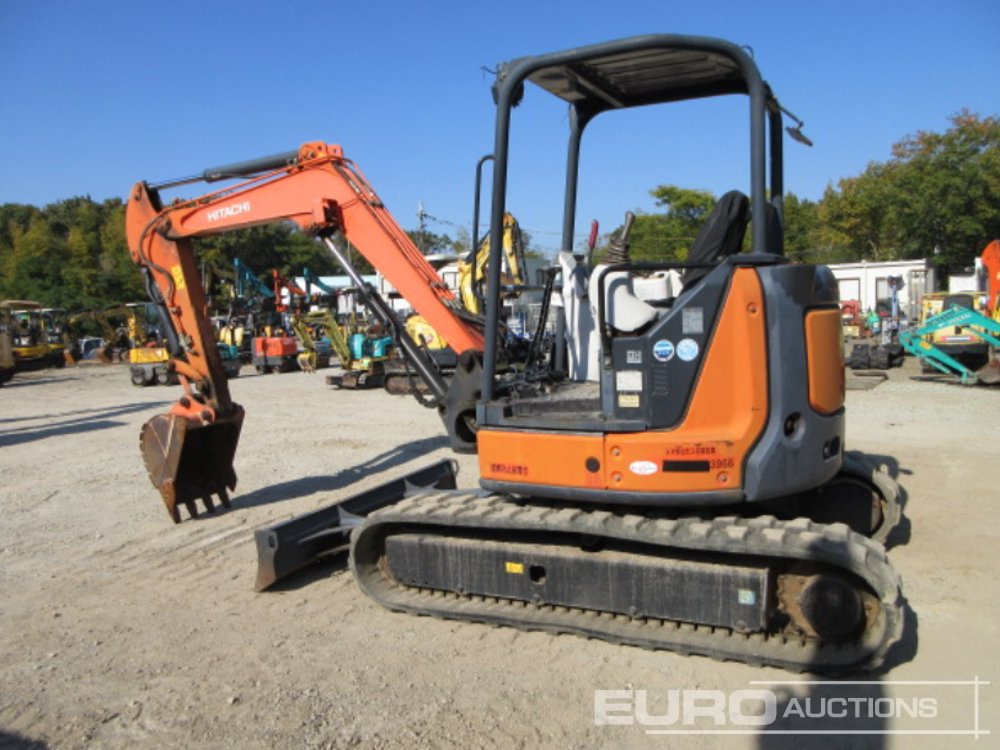 2013 Hitachi ZX40U-5A Rubber Tracks, Blade, Offset, Piped - Mini escavadeira: foto 5 2013 Hitachi ZX40U-5A Rubber Tracks, Blade, Offset, Piped - Mini escavadeira: foto 5