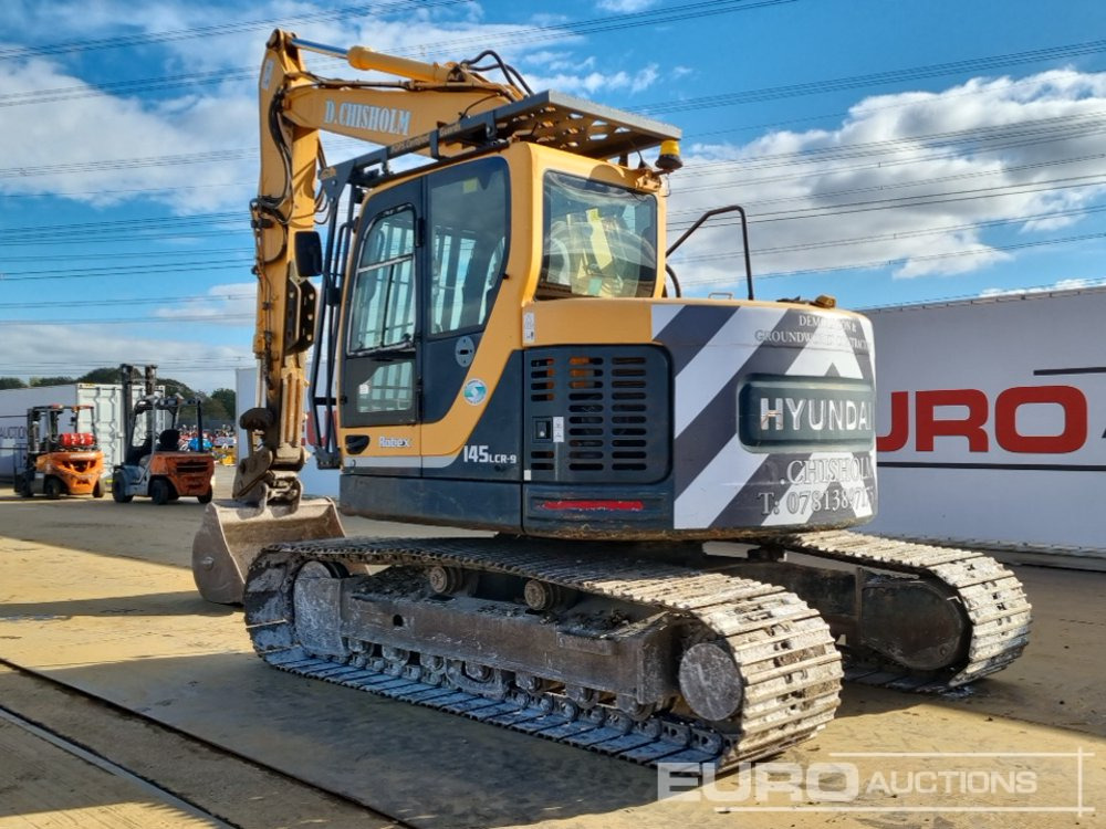 2013 Hyundai R145-LCR-9 - Escavadora de rastos: foto 3 2013 Hyundai R145-LCR-9 - Escavadora de rastos: foto 3