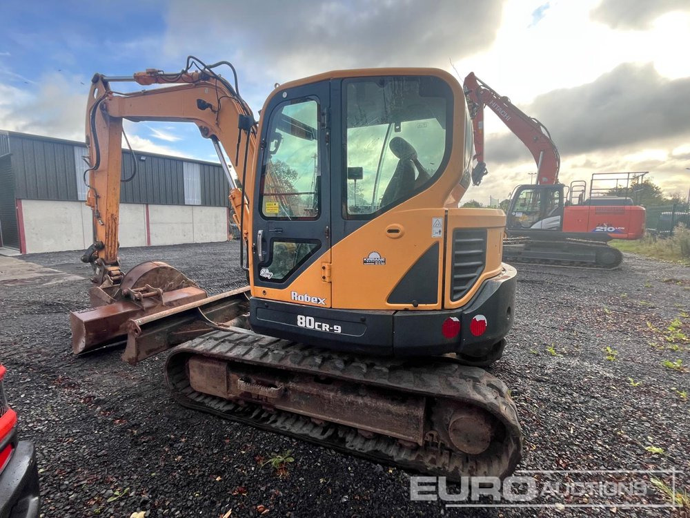2013 Hyundai R80CR-9 - Mini escavadeira: foto 1 2013 Hyundai R80CR-9 - Mini escavadeira: foto 1