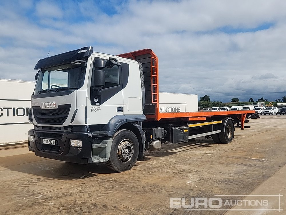 2013 Iveco Stralis 310EEV - Camião de caixa aberta/ Plataforma: foto 1 2013 Iveco Stralis 310EEV - Camião de caixa aberta/ Plataforma: foto 1