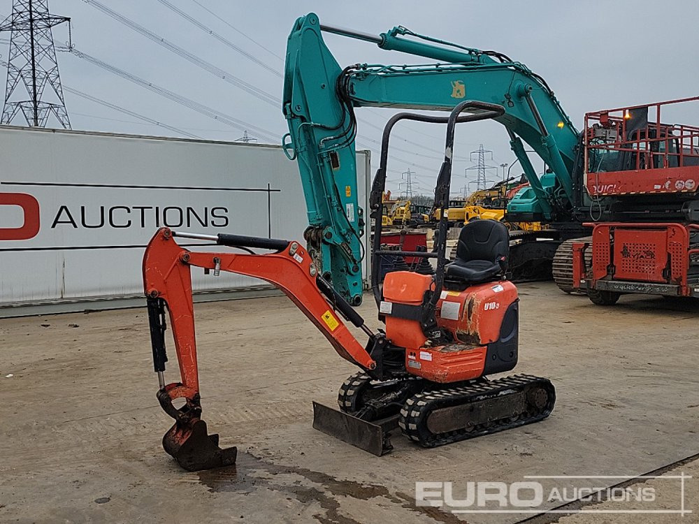 2013 Kubota U10-3 - Mini escavadeira: foto 1 2013 Kubota U10-3 - Mini escavadeira: foto 1