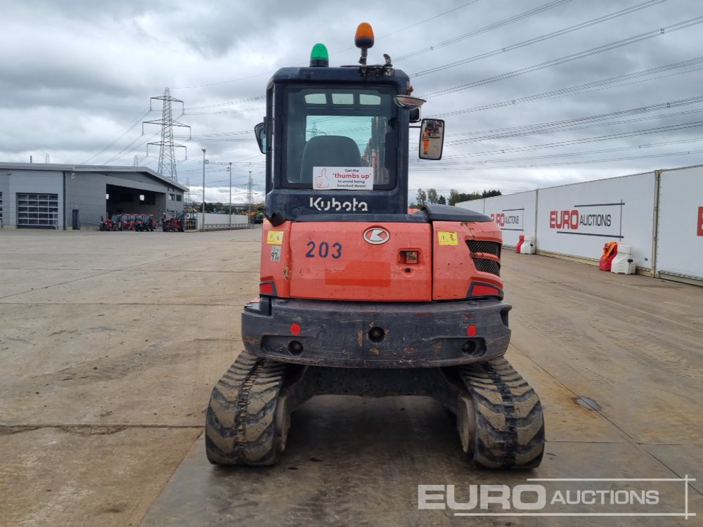 2013 Kubota U55-4 - Mini escavadeira: foto 4 2013 Kubota U55-4 - Mini escavadeira: foto 4