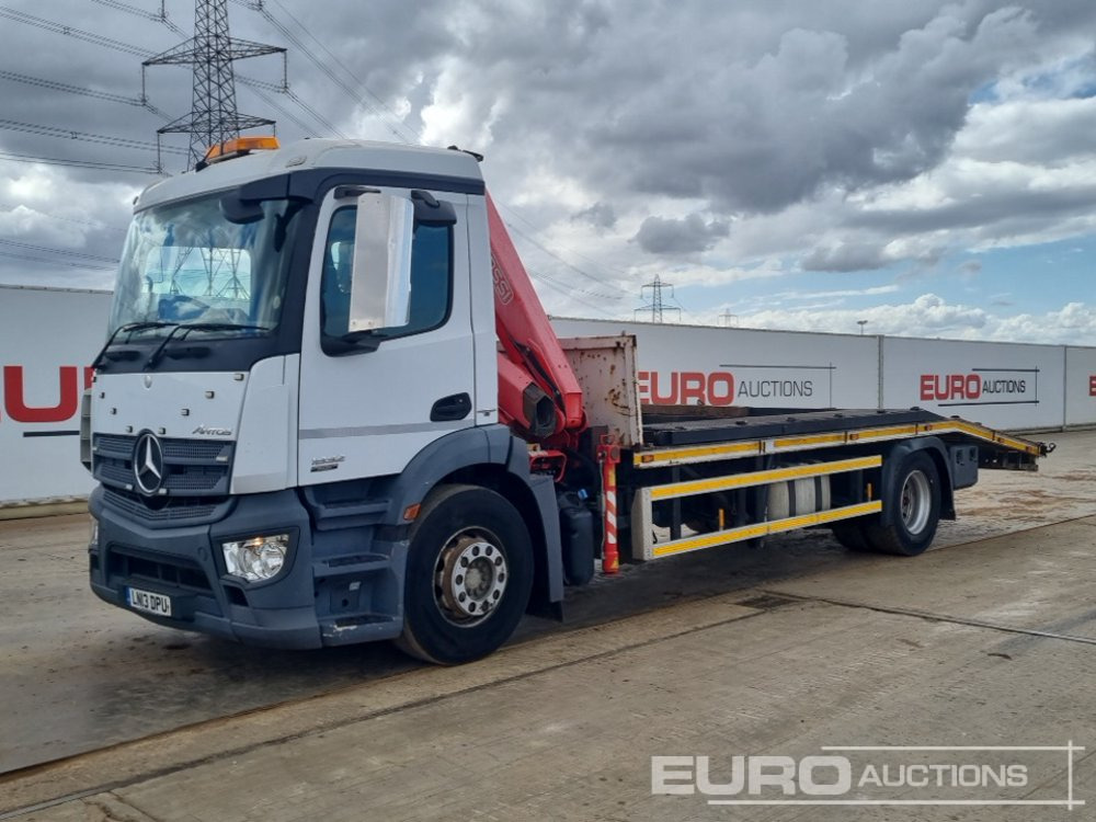 2013 Mercedes Antos 1832 - Camião de caixa aberta/ Plataforma: foto 1 2013 Mercedes Antos 1832 - Camião de caixa aberta/ Plataforma: foto 1