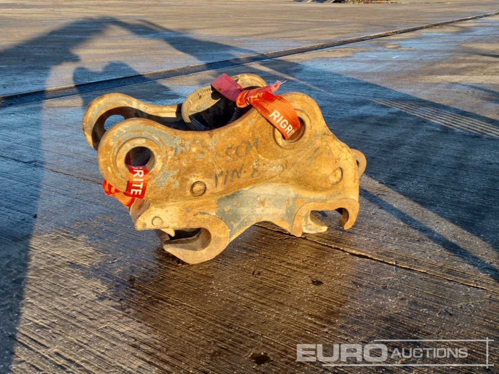 2013 Miller Hydraulic Double Lock Quick Hitch 80mm Pin to suit 20 Ton Excavator - Acoplamento rápido: foto 2 2013 Miller Hydraulic Double Lock Quick Hitch 80mm Pin to suit 20 Ton Excavator - Acoplamento rápido: foto 2