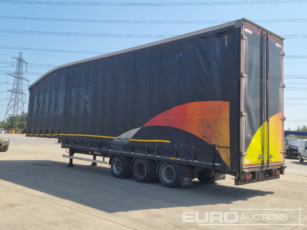 2013 Montracon Tri Axle Double Deck Curtainsider Trailer - Semi-reboque de lona: foto 3 2013 Montracon Tri Axle Double Deck Curtainsider Trailer - Semi-reboque de lona: foto 3