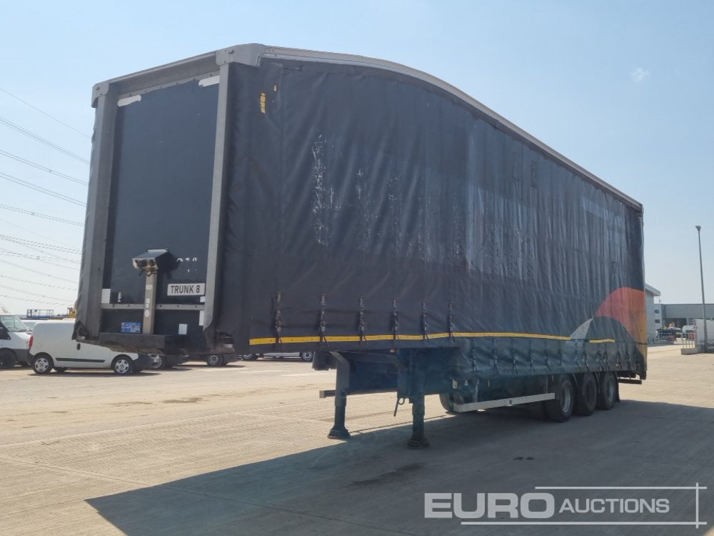 2013 Montracon Tri Axle Double Deck Curtainsider Trailer - Semi-reboque de lona: foto 1 2013 Montracon Tri Axle Double Deck Curtainsider Trailer - Semi-reboque de lona: foto 1