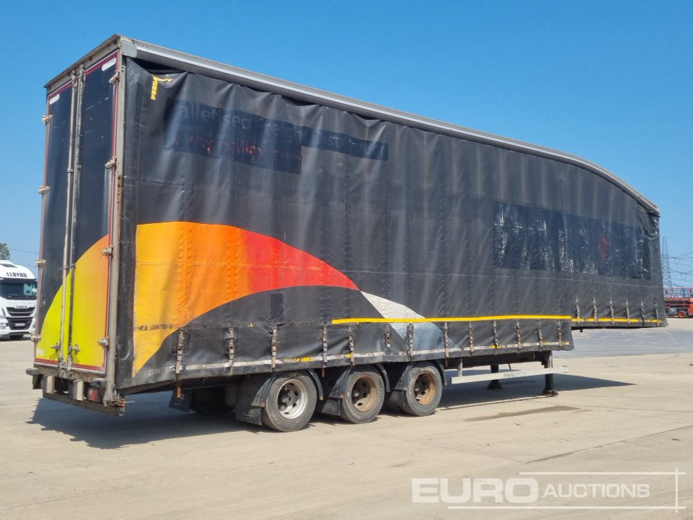 2013 Montracon Tri Axle Double Deck Curtainsider Trailer - Semi-reboque de lona: foto 5 2013 Montracon Tri Axle Double Deck Curtainsider Trailer - Semi-reboque de lona: foto 5