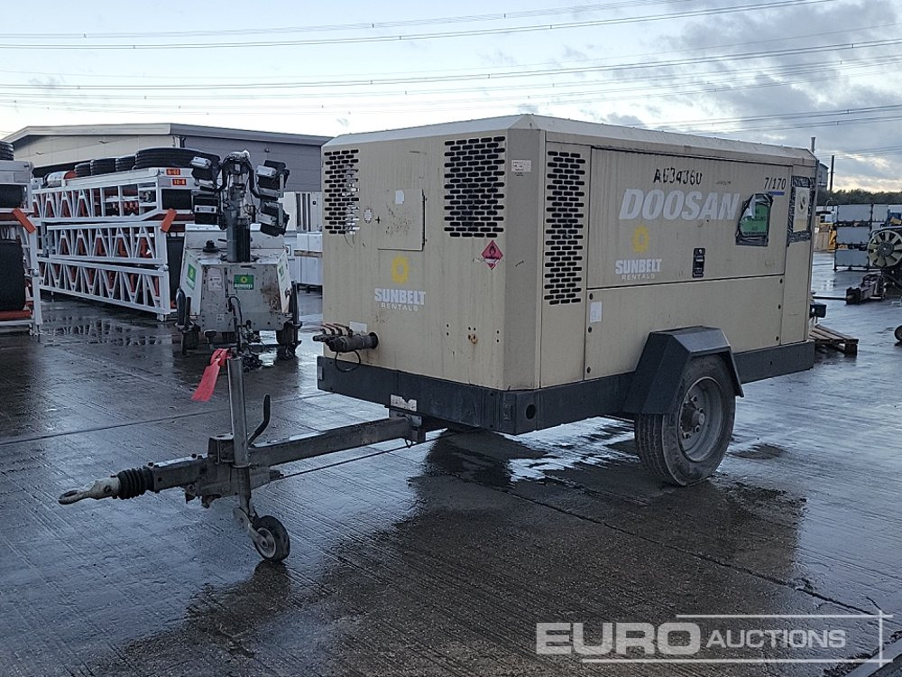 2014 Doosan 7170 - Compressor de ar: foto 1 2014 Doosan 7170 - Compressor de ar: foto 1
