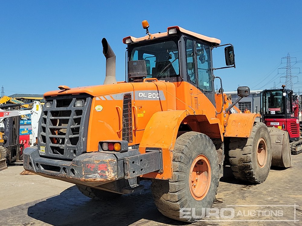 2014 Doosan DL200-3 - Pá carregadora de rodas: foto 5 2014 Doosan DL200-3 - Pá carregadora de rodas: foto 5