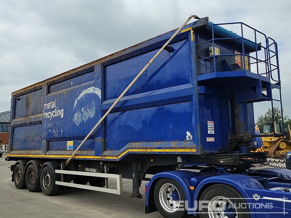 Semi-reboque basculante 2014 Fruehauf Tri Axle Bulk Tipping Trailer, Easy Sheet: foto 7