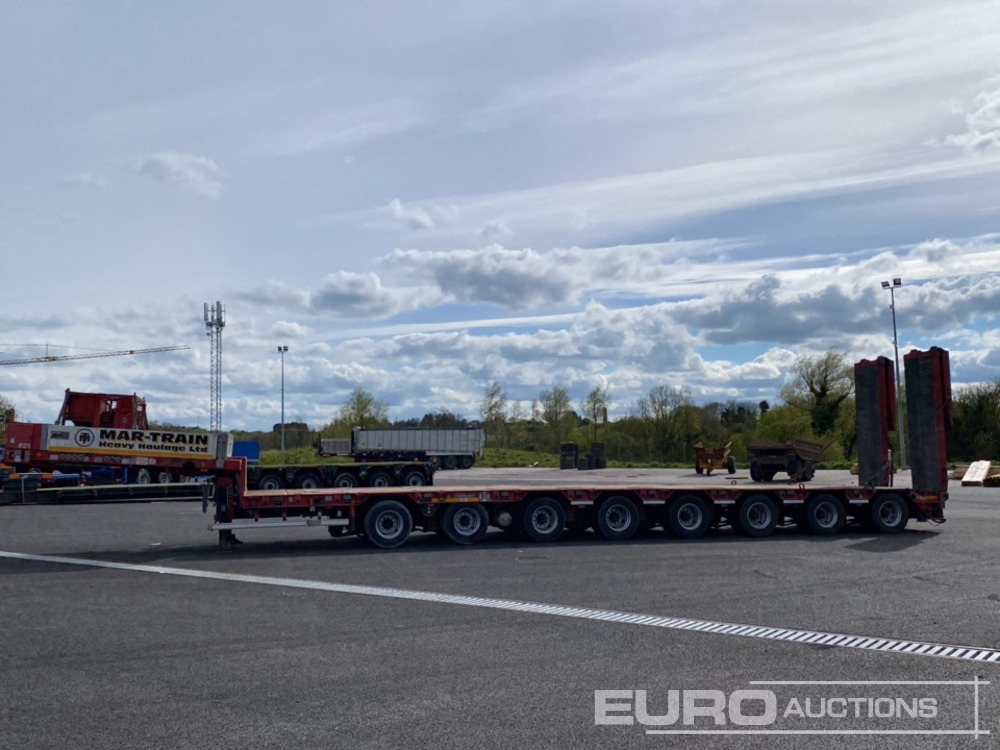 2014 Goldhofer 8 Axle Double Extending Stepframe Low Loader Trailer, Hydraulic Rear Steering, Hydraulic Ramps, Out Riggers, Extending To 24m, 2.75m Wide - Semi-reboque baixa: foto 2 2014 Goldhofer 8 Axle Double Extending Stepframe Low Loader Trailer, Hydraulic Rear Steering, Hydraulic Ramps, Out Riggers, Extending To 24m, 2.75m Wide - Semi-reboque baixa: foto 2