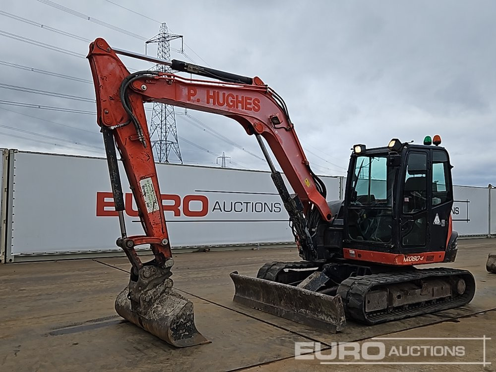 2014 Kubota KX080-4 - Mini escavadeira: foto 1 2014 Kubota KX080-4 - Mini escavadeira: foto 1