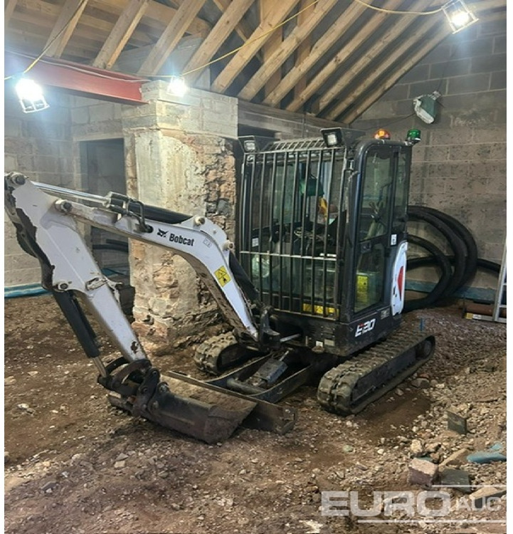 2015 Bobcat E20 - Mini escavadeira: foto 1 2015 Bobcat E20 - Mini escavadeira: foto 1