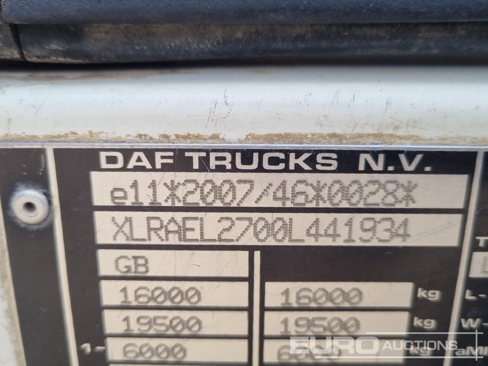 Varredora urbana 2015 DAF LF220: foto 45
