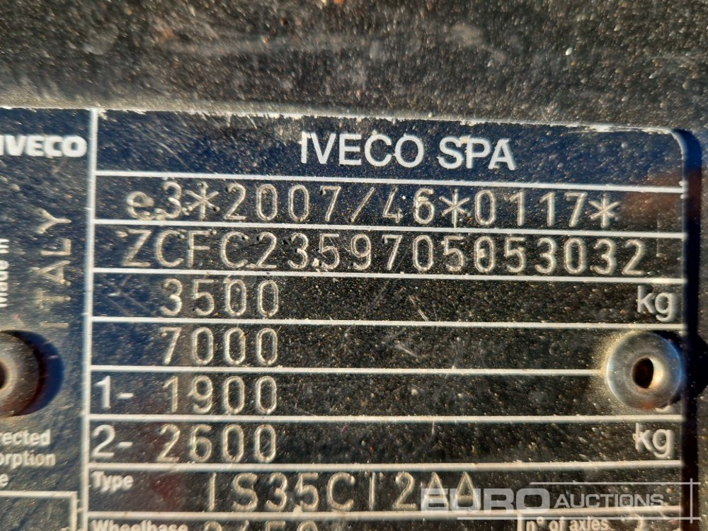 Carrinha de caixa aberta 2015 Iveco Daily 35C13: foto 34