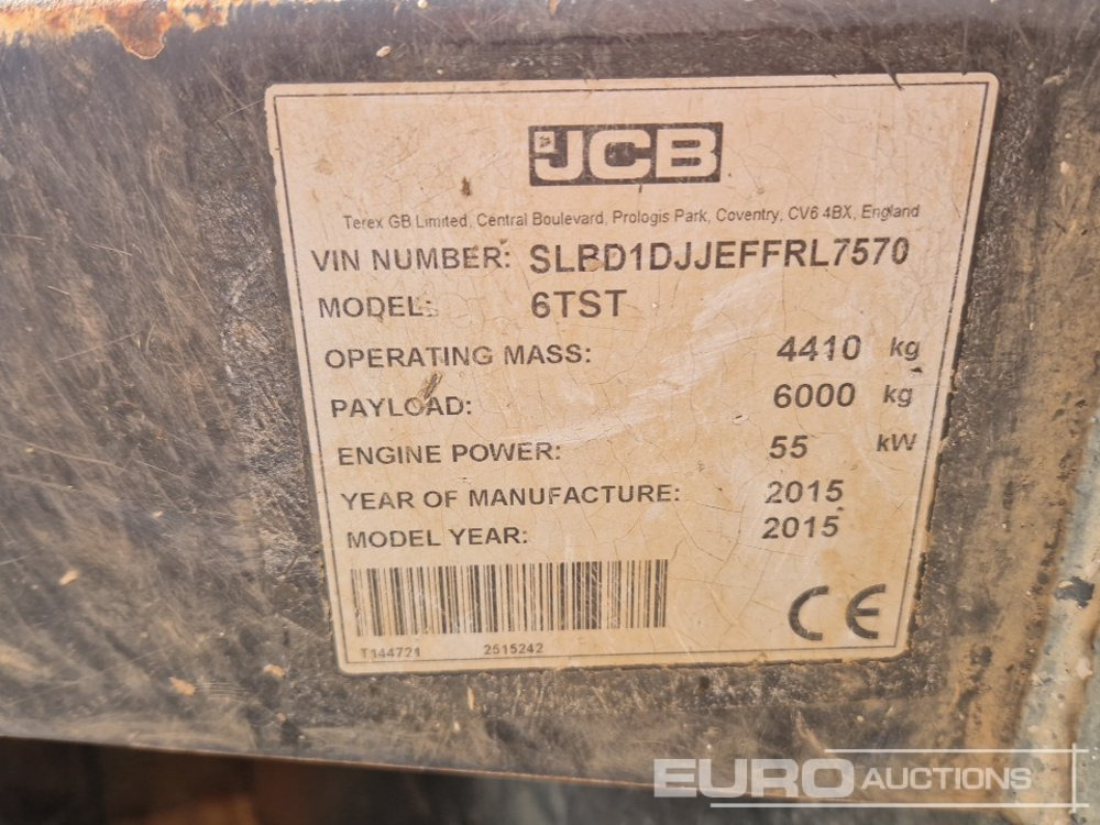 Tombador 2015 JCB 6TST: foto 40
