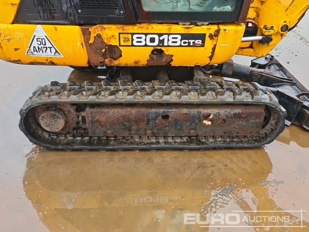 Mini escavadeira 2015 JCB 8018CTS: foto 10
