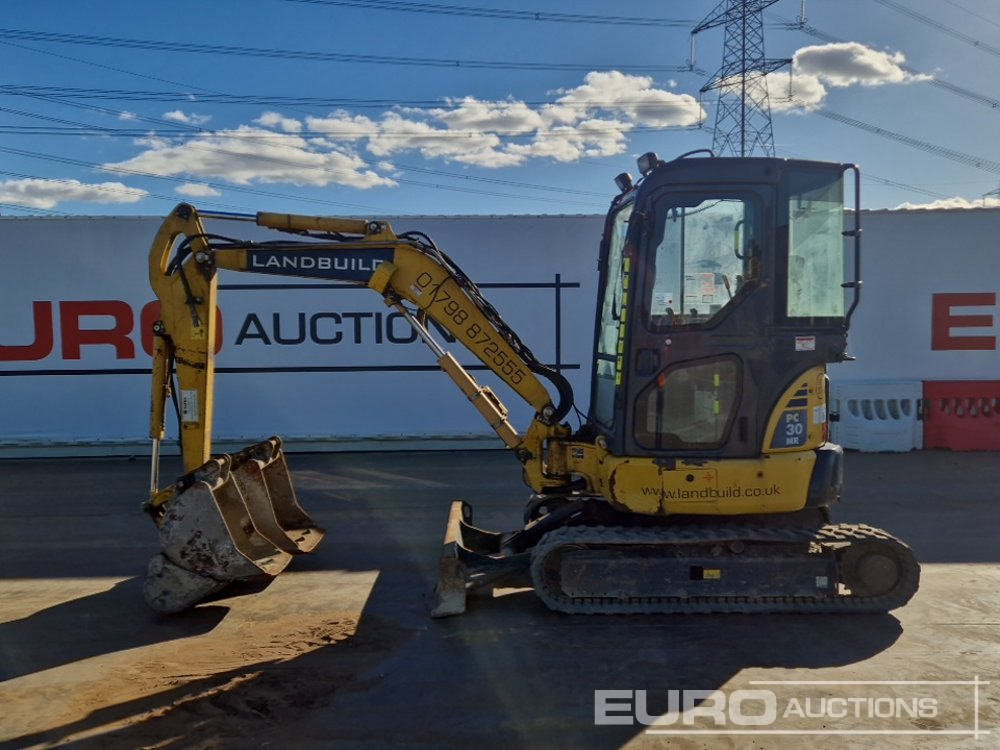 2015 Komatsu PC30MR-3 - Mini escavadeira: foto 2 2015 Komatsu PC30MR-3 - Mini escavadeira: foto 2