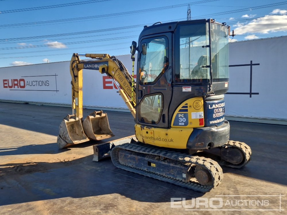 2015 Komatsu PC30MR-3 - Mini escavadeira: foto 3 2015 Komatsu PC30MR-3 - Mini escavadeira: foto 3